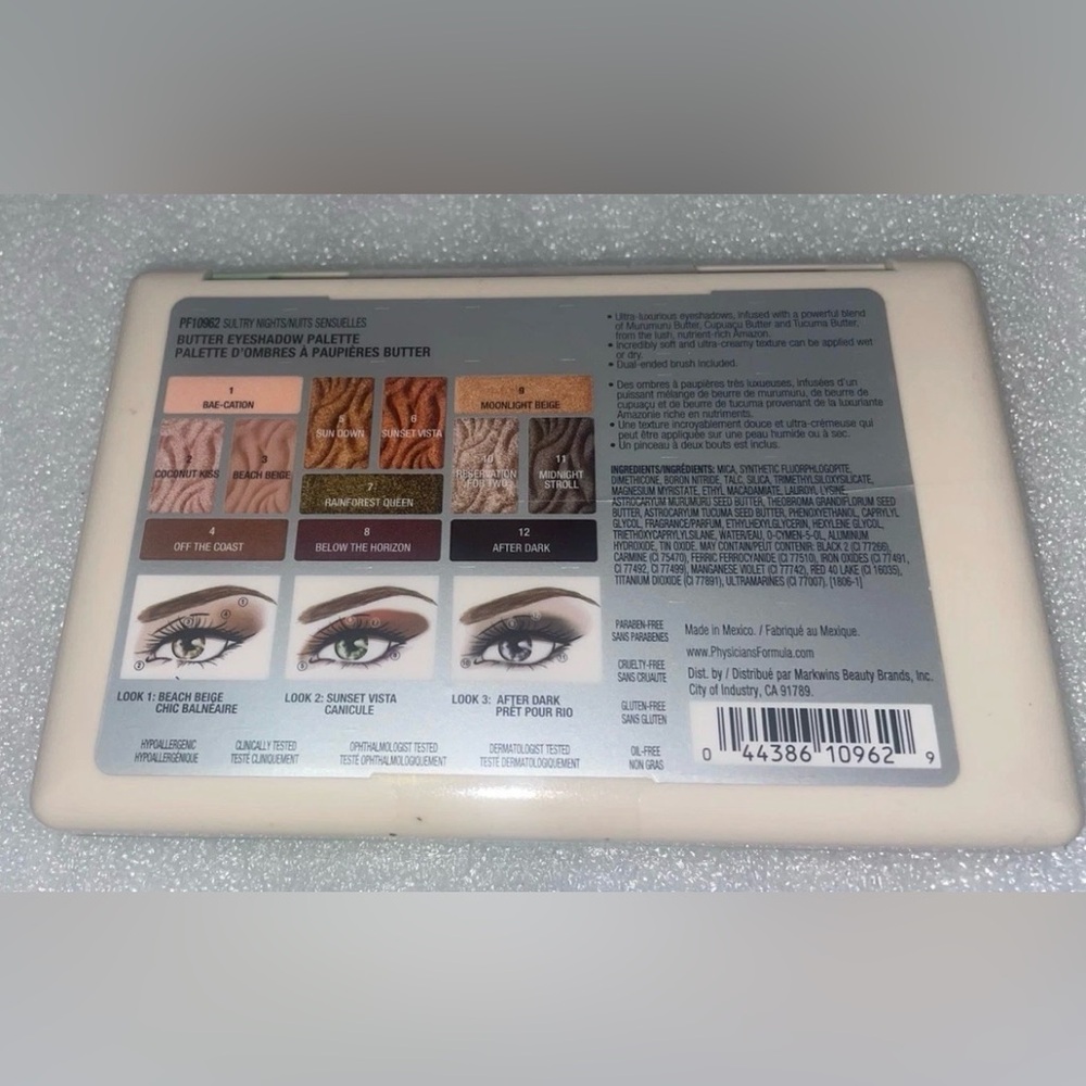 Physicians Formula Butter Eyeshadow Palette - Warm Neutrals - Picture 2 of 2